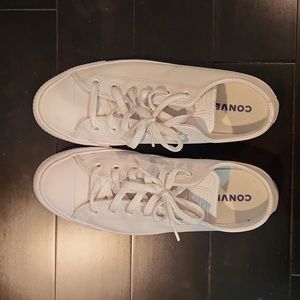 White classic chuck taylors